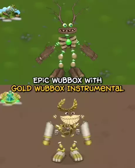 epic wubbox gold island